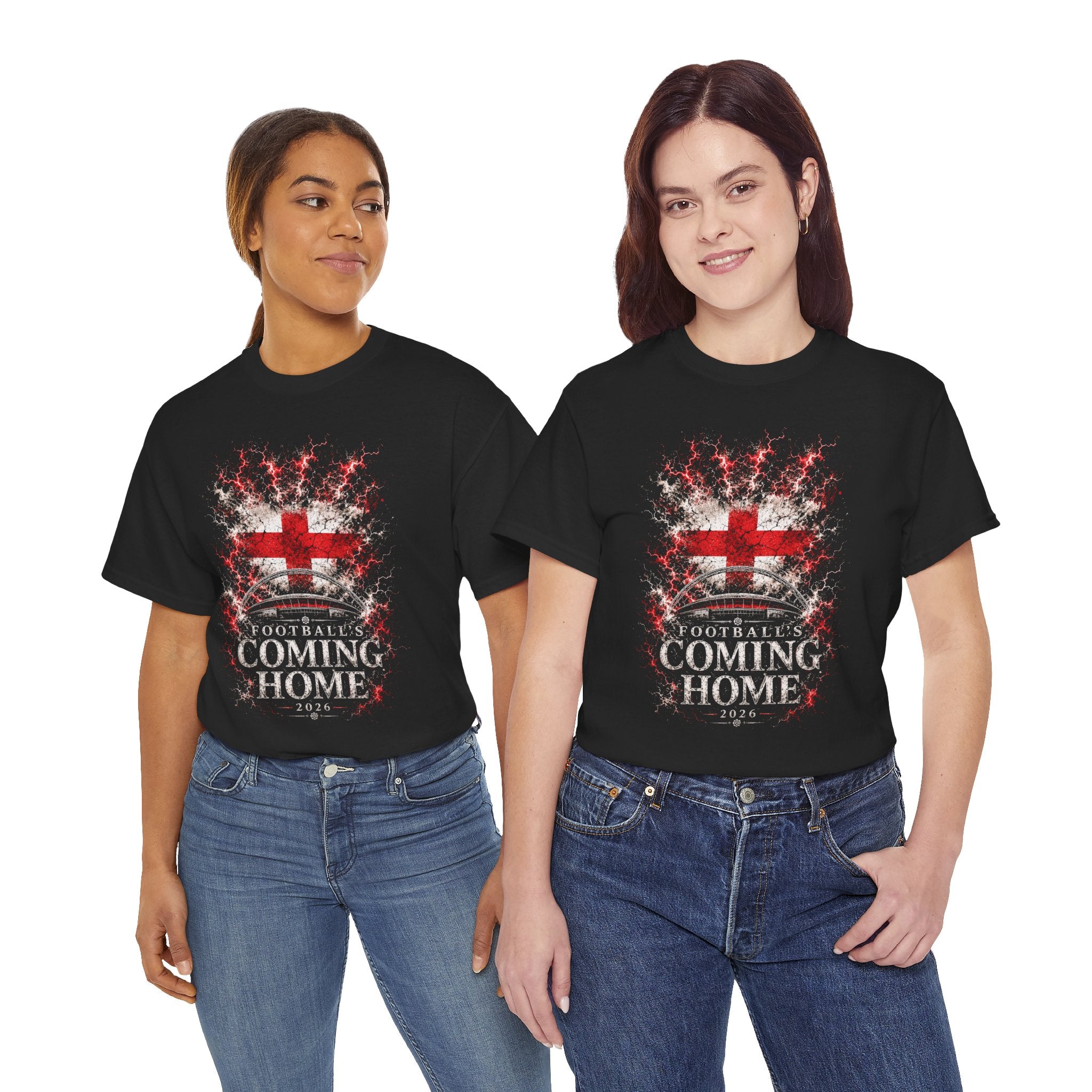 Unisex England Fan Graphic T-Shirt
